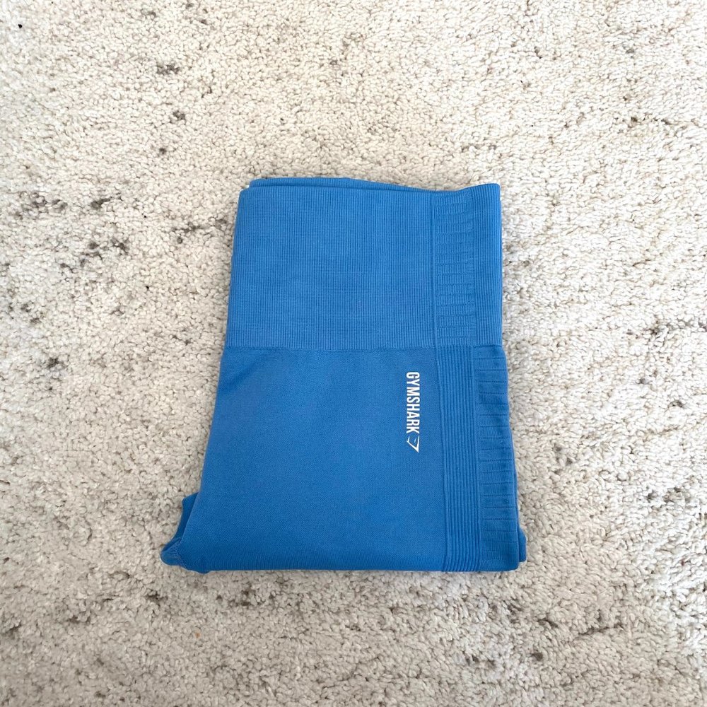 Gymshark Energy+ Seamless Leggings - Stone Blue